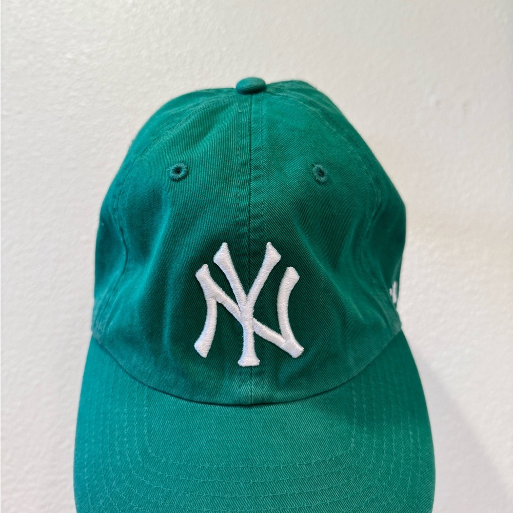 New York Yankees Dark Green 47 Brand Clean Up Dad Hat